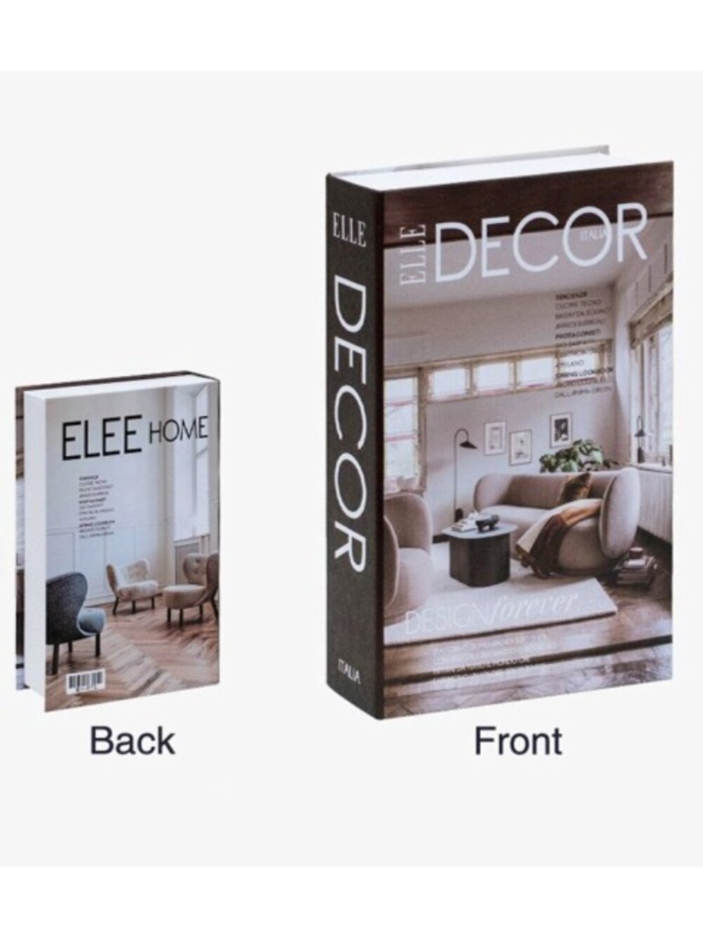 NEW Luxury Decoration Coffee Table Fashion Art Faux Book Storage Box